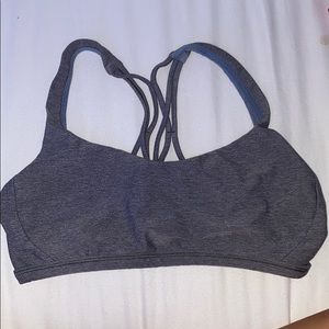 Grey lululemon bra